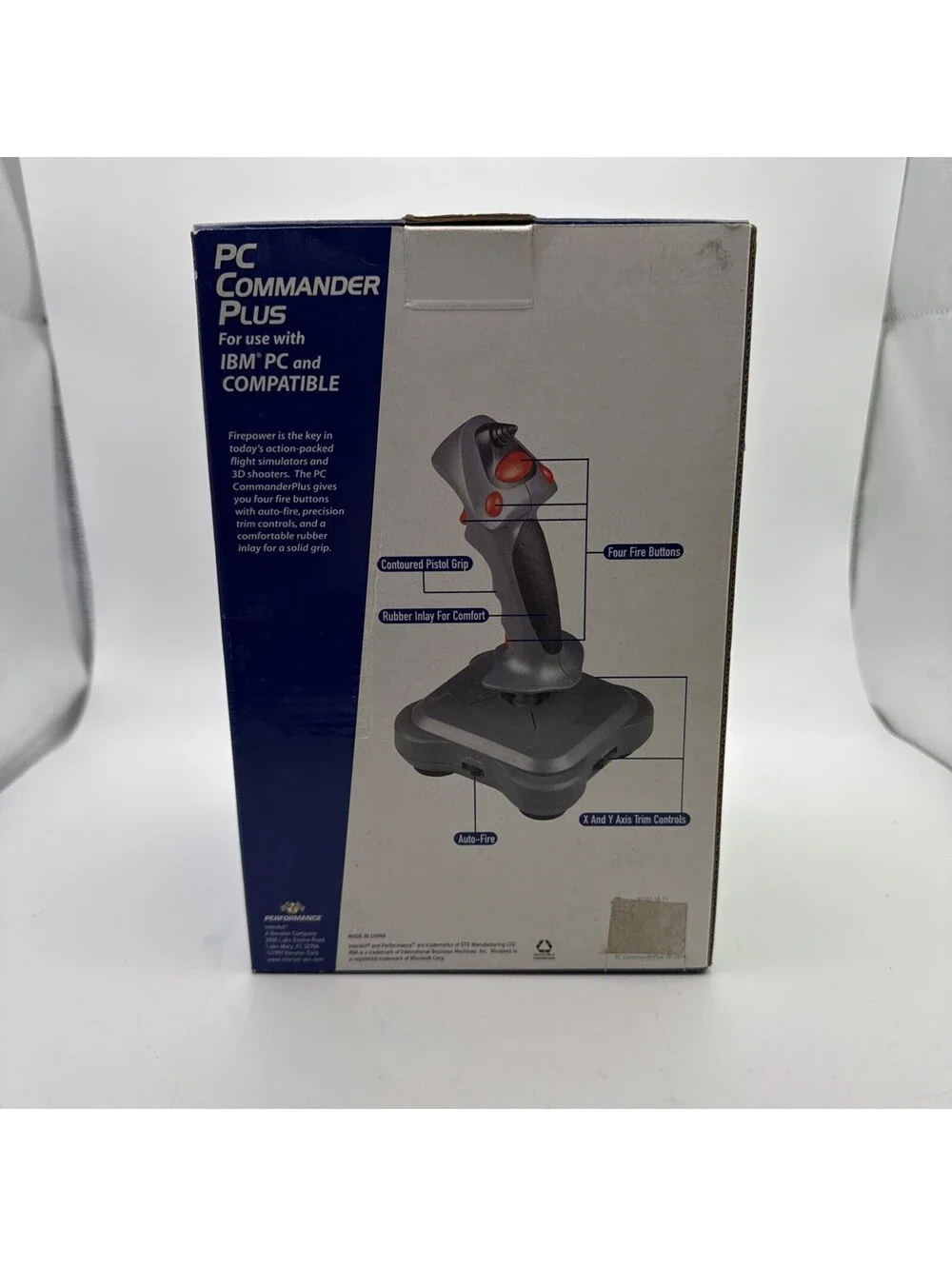 PC Raider Joystick Controller by Performance for DOS & Windows 95 Games NEW